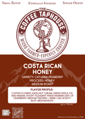 Costa Rican Honey (whole bean)
